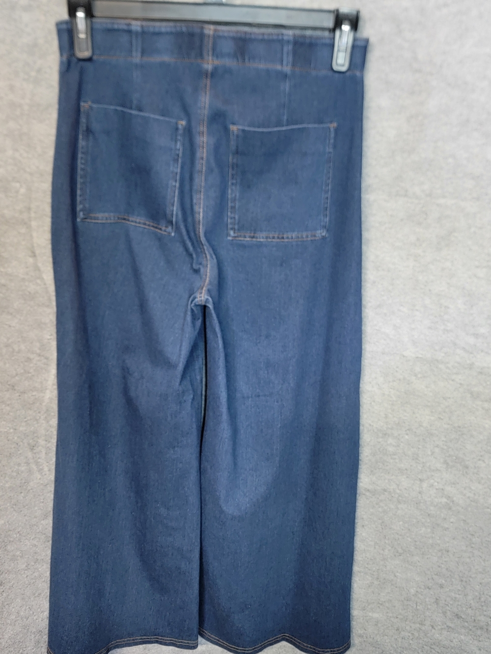 HALARA Flex- High Waisted Pockets Washed Casual Wide Leg Jeans - Picture 3 of 13